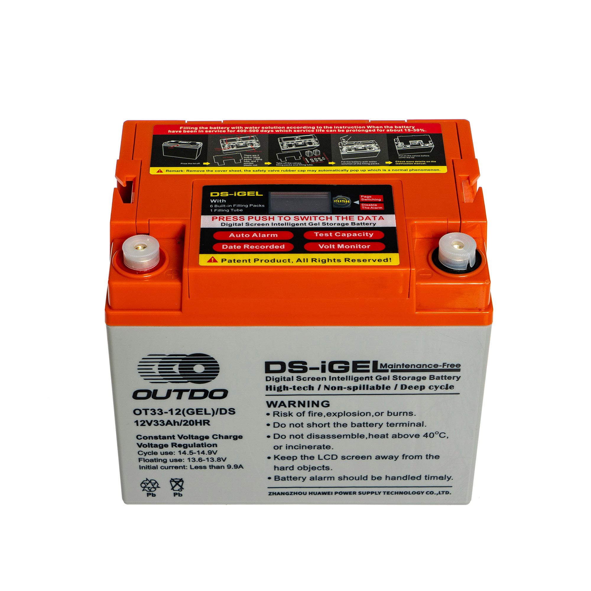 Ot33-12-GEL-Ds-Outdo-12V33ah-Digital-Screen-Intelligent-Gel-Storage-Battery